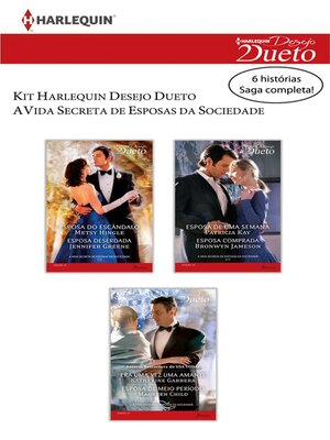 cover image of Kit a Vida Secreta de Esposas da Sociedade